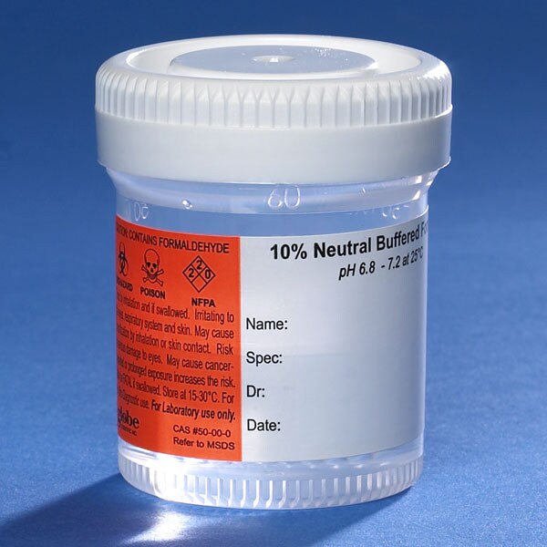 Pre-Filled NBF Container, 60mL, PK96